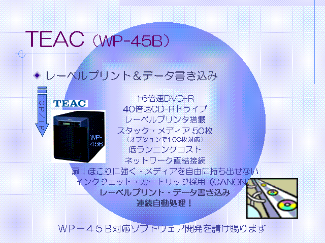TEAC（WP-45B）