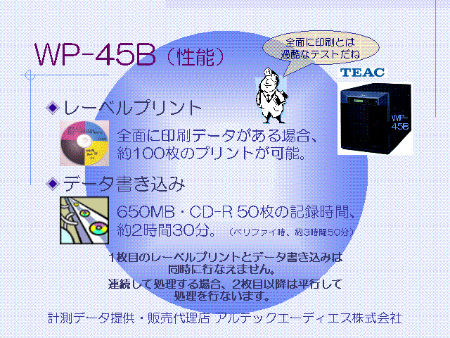 WP-45B（性能）